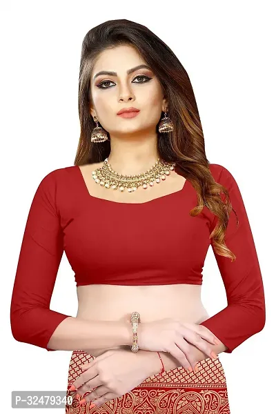 Beautiful Maroon Art Silk Woven Design Saree With Blouse Piece For Women-thumb4