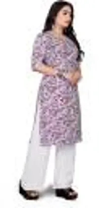 Stylish Crepe Stitched Kurta For Women-thumb1