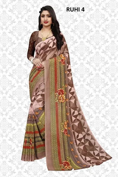 Beautiful Georgette Self Pattern Saree For Women