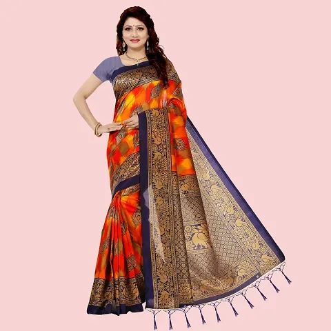 Beautiful Art Silk Self Pattern Saree For Women