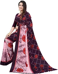 Stylish Georgette Printed Saree with Blouse piece For Women Pack Of 2-thumb3