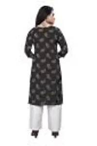 Stylish Crepe Stitched Kurta For Women-thumb2