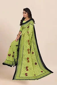 Elegant Georgette Printed Saree with Blouse piece For Women-thumb4