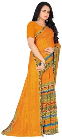 Beautiful Multicoloured Georgette Printed Saree For Women-thumb2