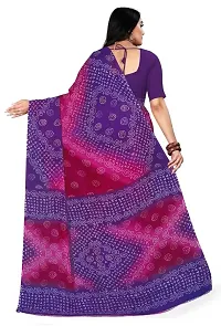 Beautiful Multicoloured Georgette Printed Saree For Women-thumb1