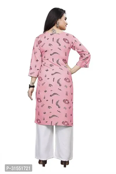 Stylish Crepe Stitched Kurta For Women-thumb3