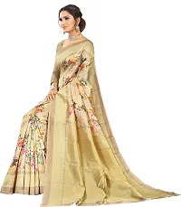 Elegant Art Silk Printed Saree with Blouse piece For Women-thumb4