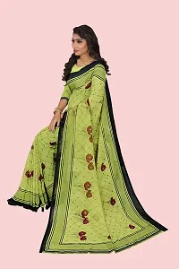 Elegant Georgette Printed Saree with Blouse piece For Women-thumb4