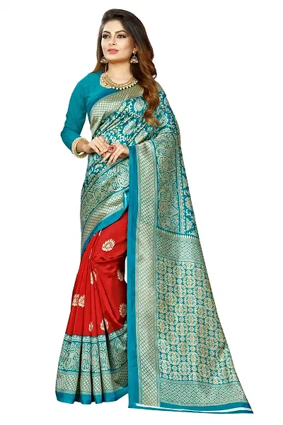 Beautiful Art Silk Self Pattern Saree For Women