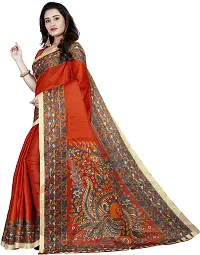 Beautiful Multicoloured Cotton Blend Printed Saree With Blouse Piece For Women Pack Of 2-thumb3