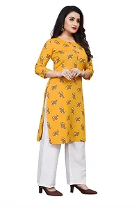 Stylish Crepe Stitched Kurta For Women-thumb1