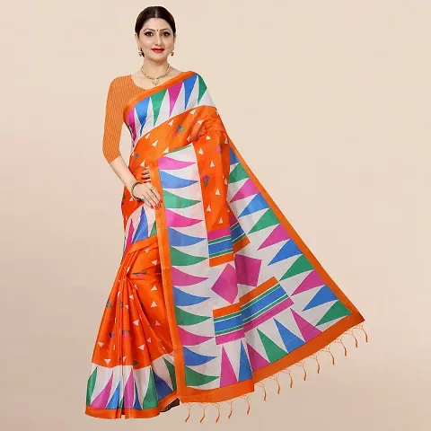 New In Khadi Saree with Blouse piece 