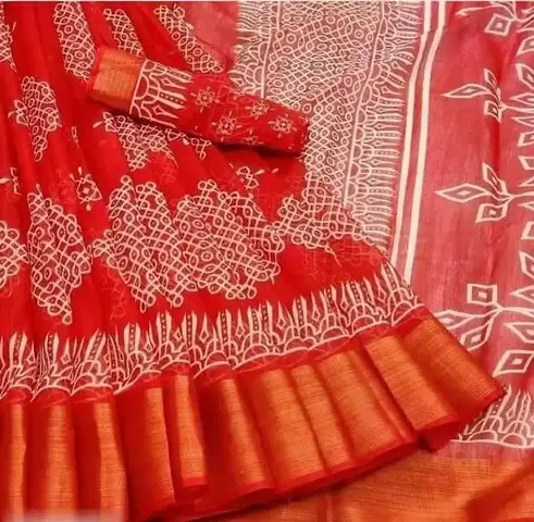 Beautiful Silk Self Pattern Saree For Women