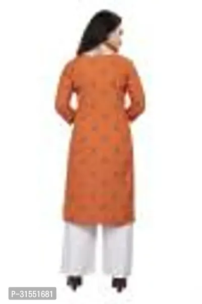 Stylish Crepe Stitched Kurta For Women-thumb3