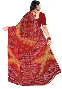 Beautiful Multicoloured Georgette Printed Saree For Women-thumb1