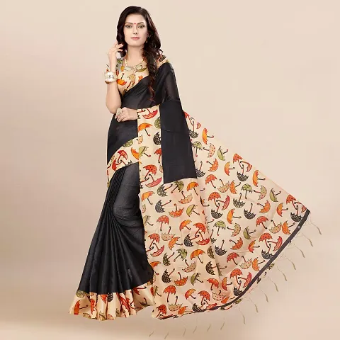 Beautiful Khadi Self Pattern Saree For Women