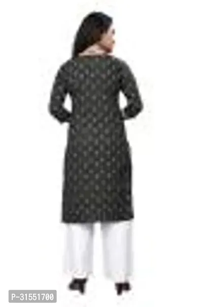 Stylish Crepe Stitched Kurta For Women-thumb3