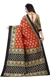 Beautiful Multicoloured Art Silk Printed Saree With Blouse Piece For Women Pack Of 2-thumb4