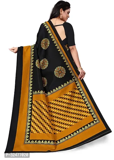 Beautiful Multicoloured Art Silk Printed Saree For Women-thumb4