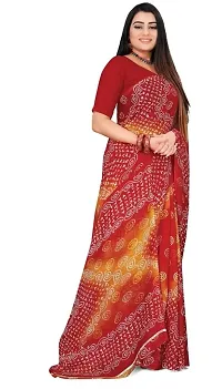 Beautiful Multicoloured Georgette Printed Saree For Women-thumb2