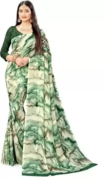 Classic Georgette Saree with Blouse piece