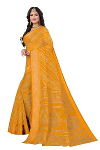 Stylish Cotton Silk Printed Saree with Blouse piece For Women Pack Of 2-thumb2