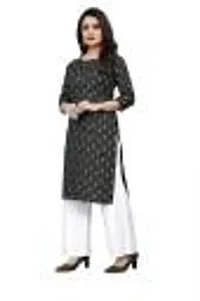 Stylish Crepe Stitched Kurta For Women-thumb1