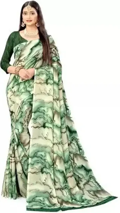 Classic Georgette Saree with Blouse piece