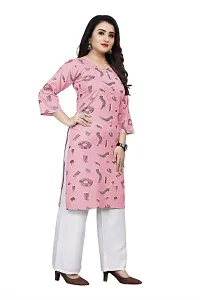 Stylish Crepe Stitched Kurta For Women-thumb1