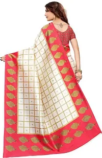 Elegant Art Silk Printed Saree with Blouse piece For Women-thumb3