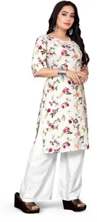 Stylish Crepe Stitched Kurta For Women-thumb1