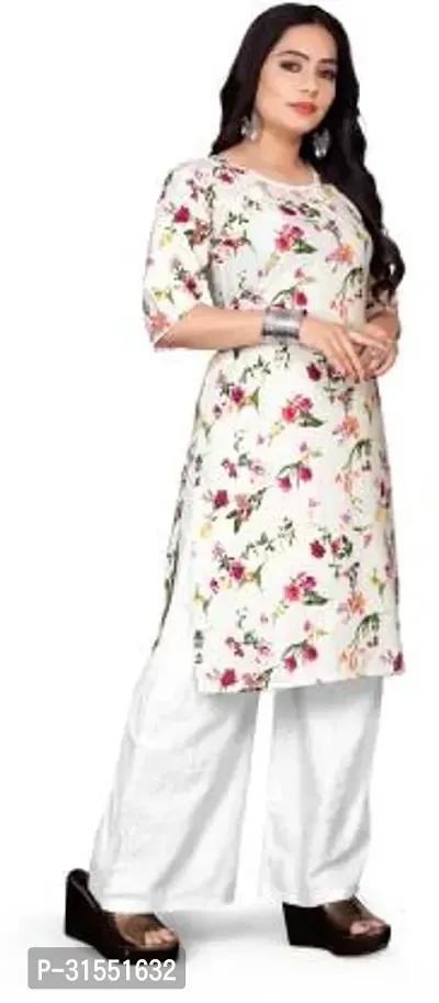 Stylish Crepe Stitched Kurta For Women-thumb2