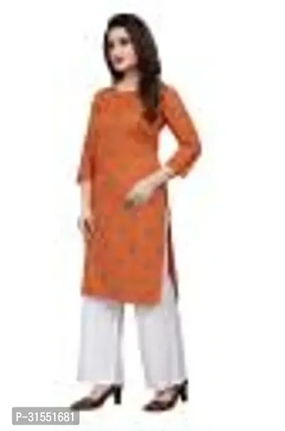 Stylish Crepe Stitched Kurta For Women-thumb4