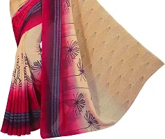 Elegant Georgette Printed Saree with Blouse piece For Women-thumb4