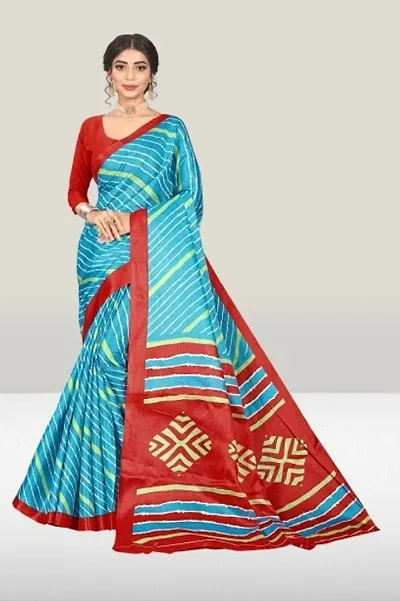 Best Selling Khadi Saree with Blouse piece 