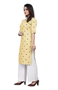 Stylish Crepe Stitched Kurta For Women-thumb1