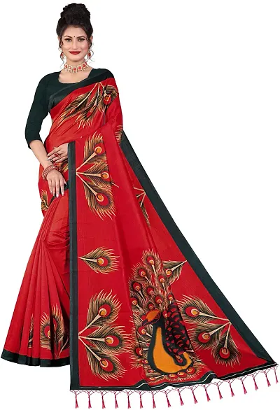 Must Have Polycotton Saree without Blouse piece 