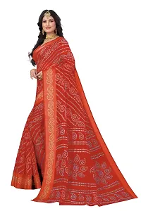 Stylish Cotton Silk Printed Saree with Blouse piece For Women Pack Of 2-thumb3