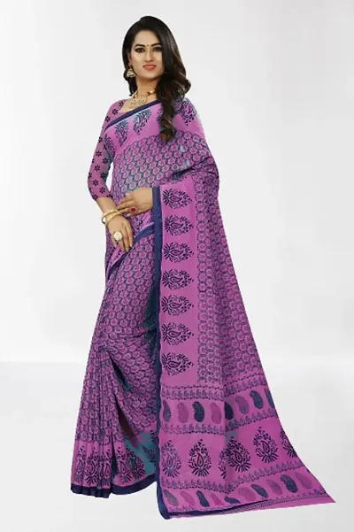 Elegant Georgette Saree with Blouse piece 