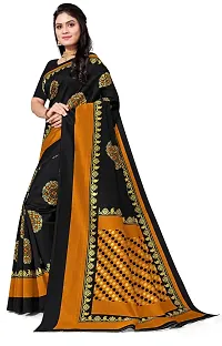 Beautiful Multicoloured Art Silk Printed Saree For Women-thumb1