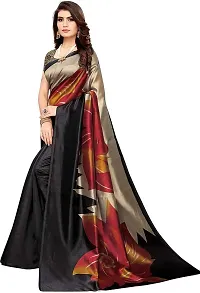 Elegant Art Silk Printed Saree with Blouse piece For Women-thumb4