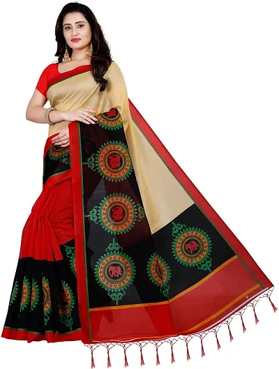 Beautiful Art Silk Self Pattern Saree For Women