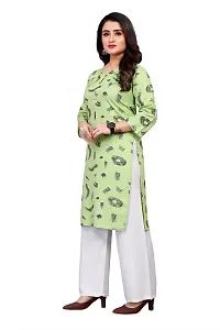 Stylish Crepe Stitched Kurta For Women-thumb1