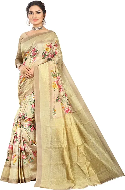 Beautiful Art Silk Self Pattern Saree For Women