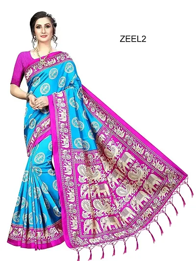 Beautiful Art Silk Self Pattern Saree For Women