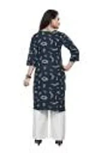 Stylish Crepe Stitched Kurta For Women-thumb2