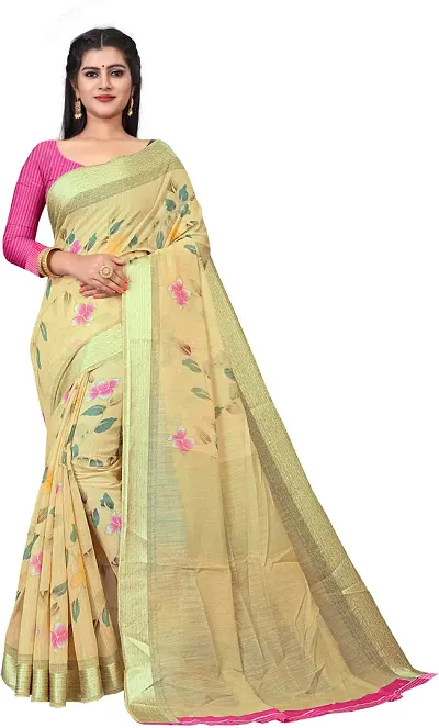 Beautiful Blend Self Pattern Saree For Women