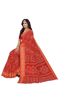 Stylish Cotton Silk Printed Saree with Blouse piece For Women Pack Of 2-thumb4