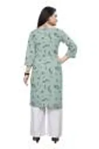 Stylish Crepe Stitched Kurta For Women-thumb2