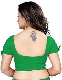 Reliable Green Crepe Stitched Blouses For Women-thumb2